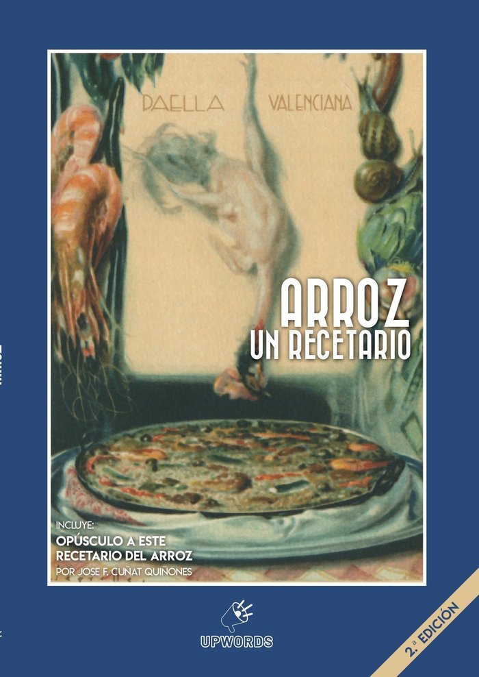 Arroz, un recetario, de Ferrer Cuñat, Chema | portada del libro