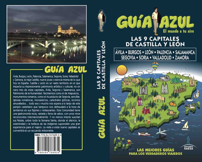 Capitales de Castilla León, de Ledrado, Paloma | portada del libro