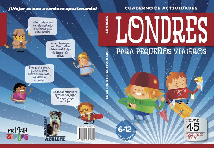 CUADERNO DE ACTIVIDADES LONDRES, de Guindel, Mario | portada del libro