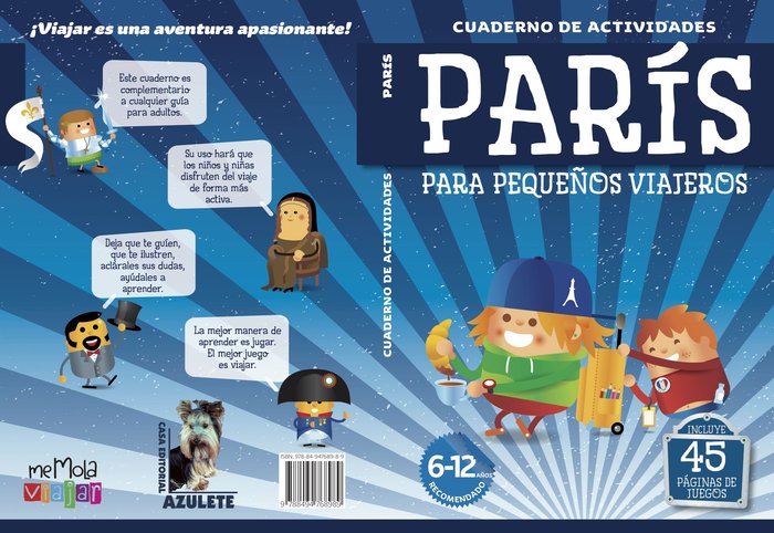CUADERNO DE ACTIVIDAES PARÍS, de Guindel, Mario | portada del libro