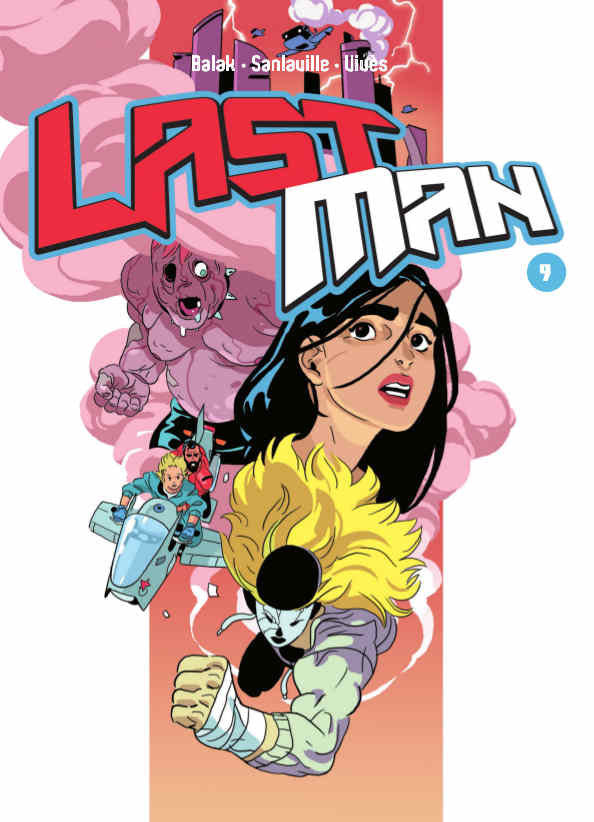 LAST MAN 9, de VIVES | portada del libro