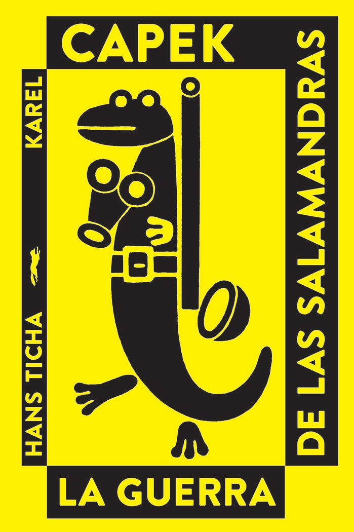 La guerra de las salamandras, de Kapeçk, Karel | portada del libro