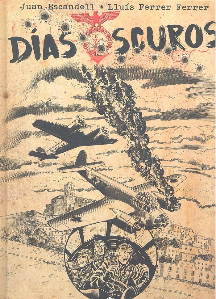 Días oscuros, de Escandell Torres, Juan | portada del libro