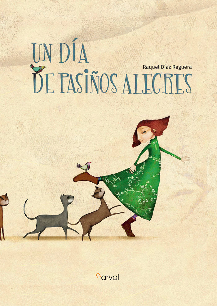 Un día de pasiños alegres, de Díaz Reguera, Raquel | portada del libro