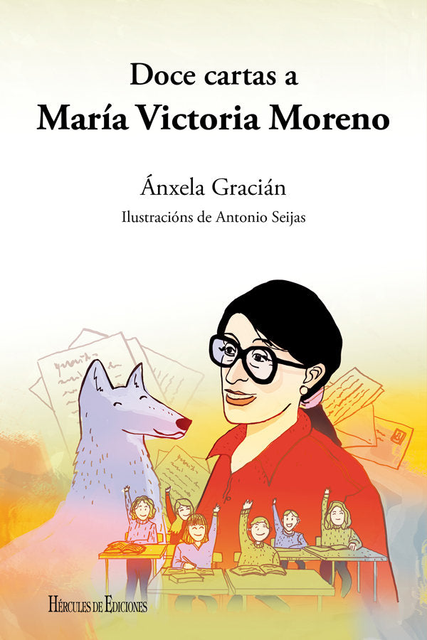 Doce cartas a María Victoria Moreno, de Gracián, Ánxela | portada del libro