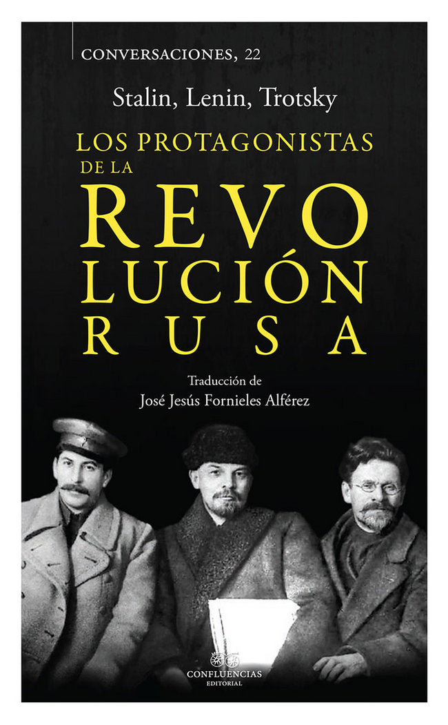 LOS PROTAGONISTAS DE LA REVOLUCION RUSA, de IóSIF STALIN | portada del libro