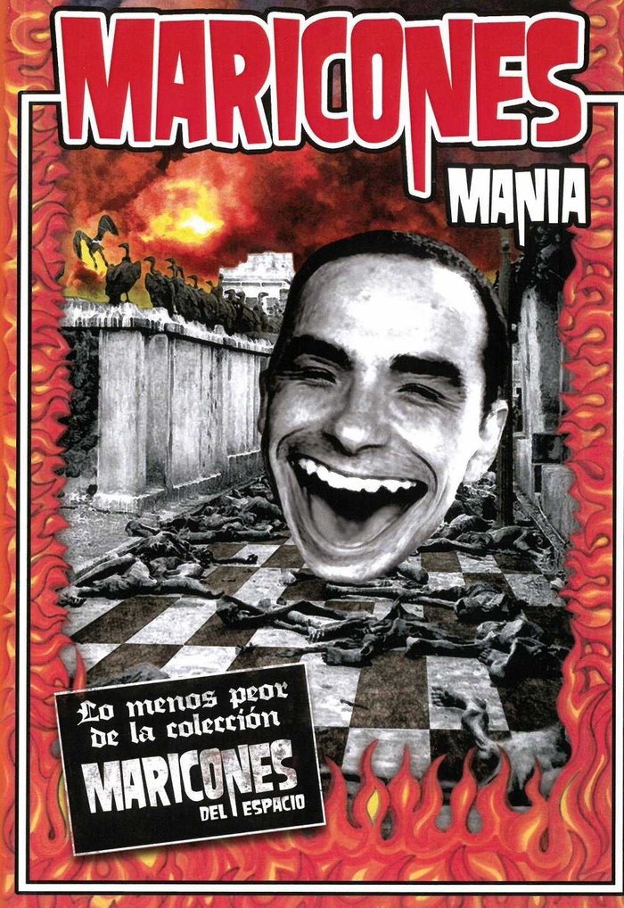 Mariconesmania, de del Espacio, Maricones | portada del libro