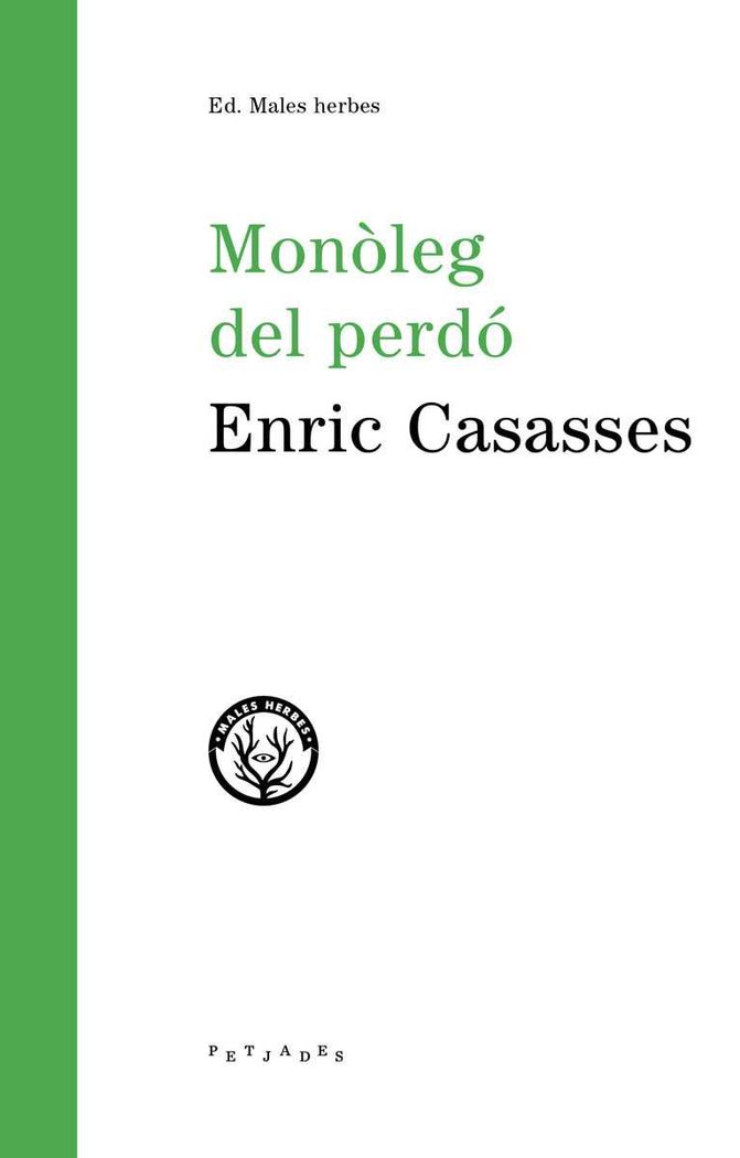 Monòleg del perdó, de Casasses Figueres, Enric | portada del libro