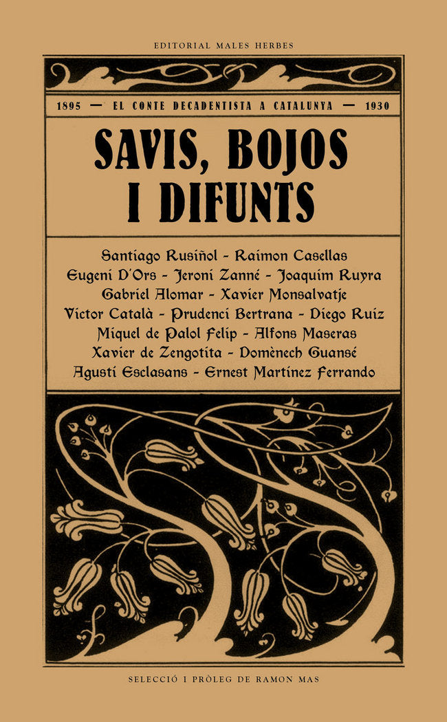 Savis, bojos i difunts: | portada del libro