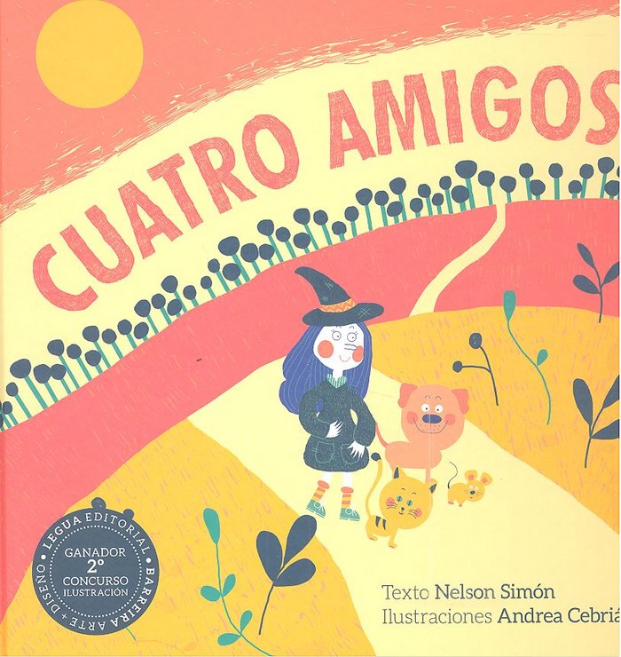 CUATRO AMIGOS, de AA.VV. | portada del libro