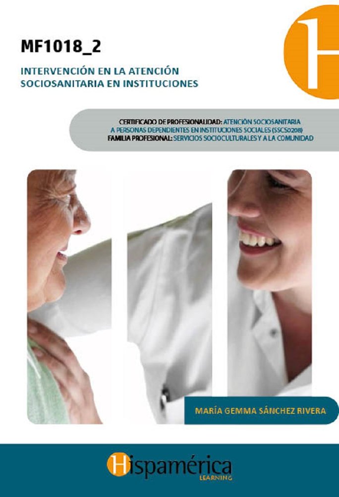 MF1018_2 Intervención en la atención sociosanitaria en instituciones | portada del libro