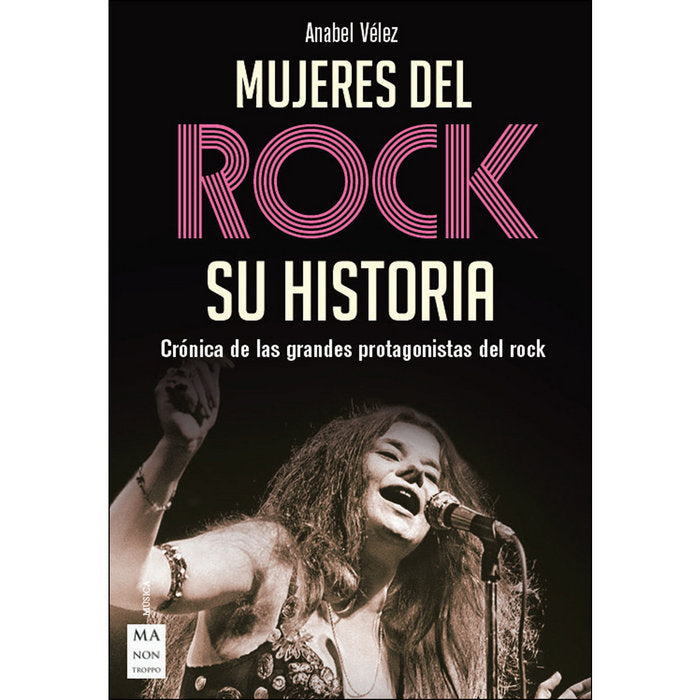 MUJERES DEL ROCK, de Vélez Vargas | portada del libro