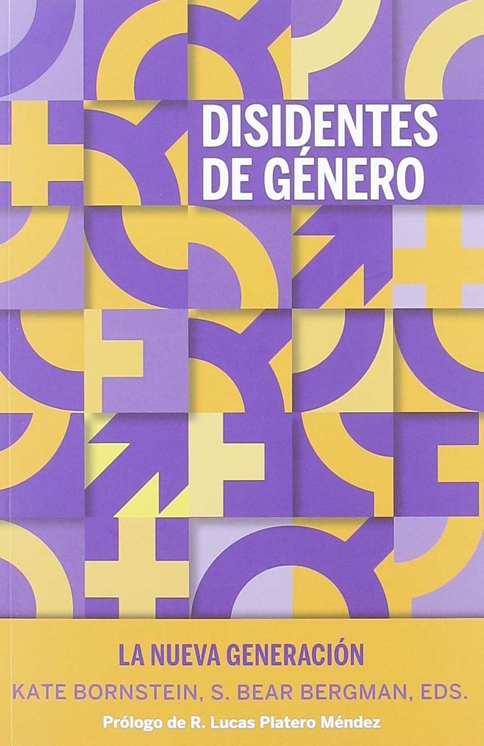 Disidentes de género | portada del libro