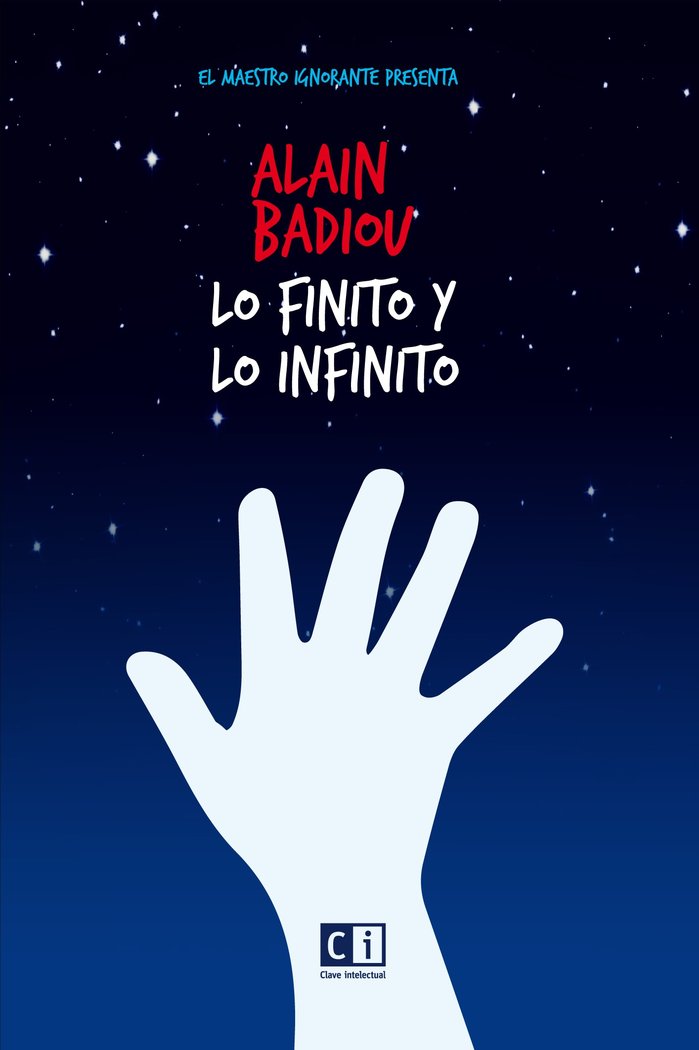 Lo finito y lo infinito, de Badiou, Alain | portada del libro