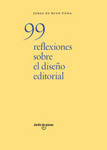 99 REFLEXIONES SOBRE EL DISEÑO EDITORIAL | portada del libro