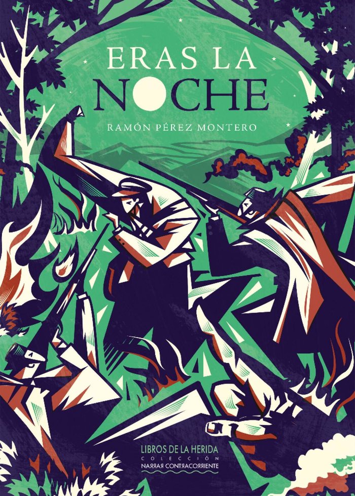 Eras la noche, de Pérez Montero | portada del libro