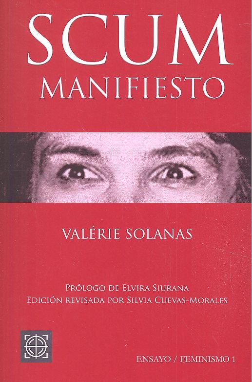 Manifiesto SCUM, de SOLANAS | portada del libro