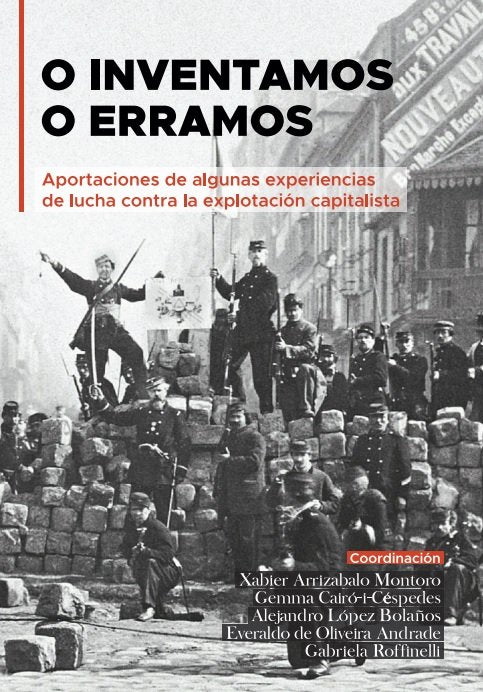 O INVENTAMOS O ERRAMOS, de ARRIZABALO MONTORO, XABIER | portada del libro