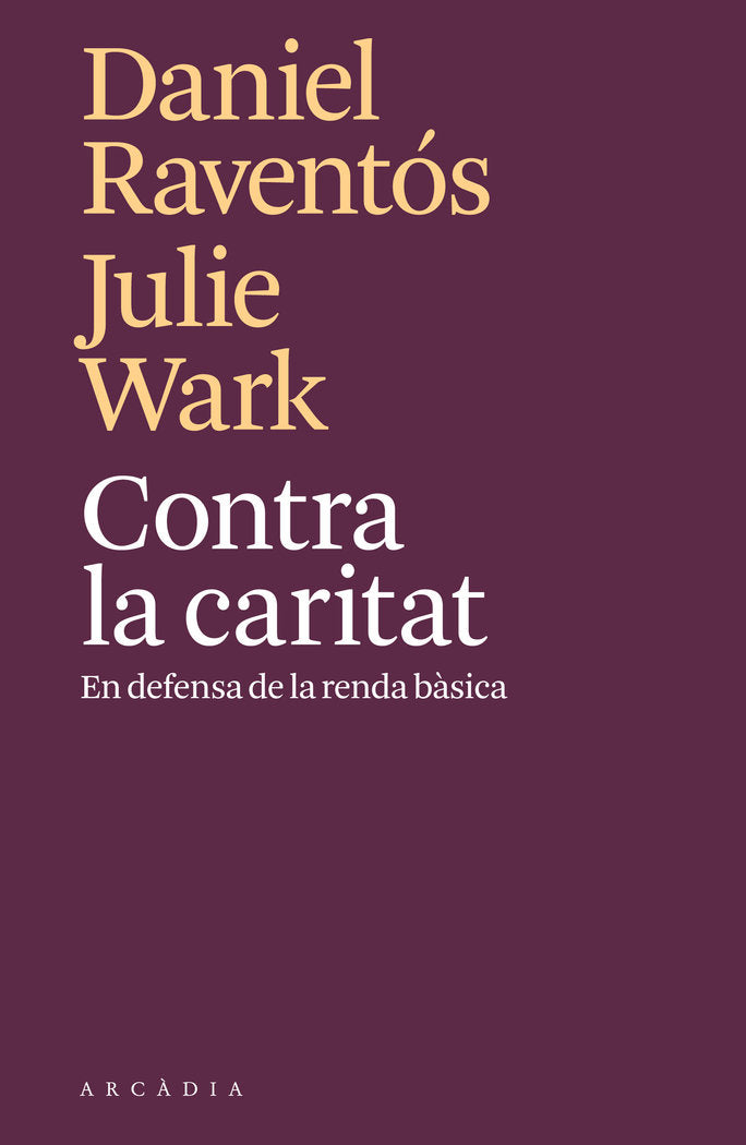 Contra la caritat, de Raventós, Daniel | portada del libro