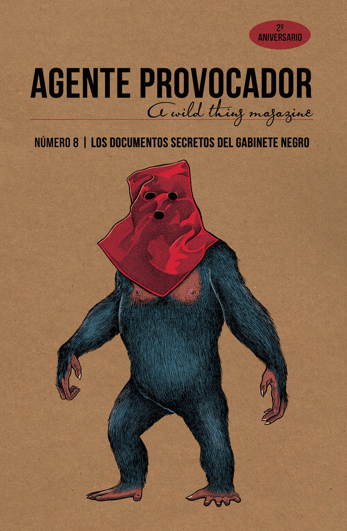 AGENTE PROVOCADOR (A WILD THING MAGAZINE) Nº8 | portada del libro