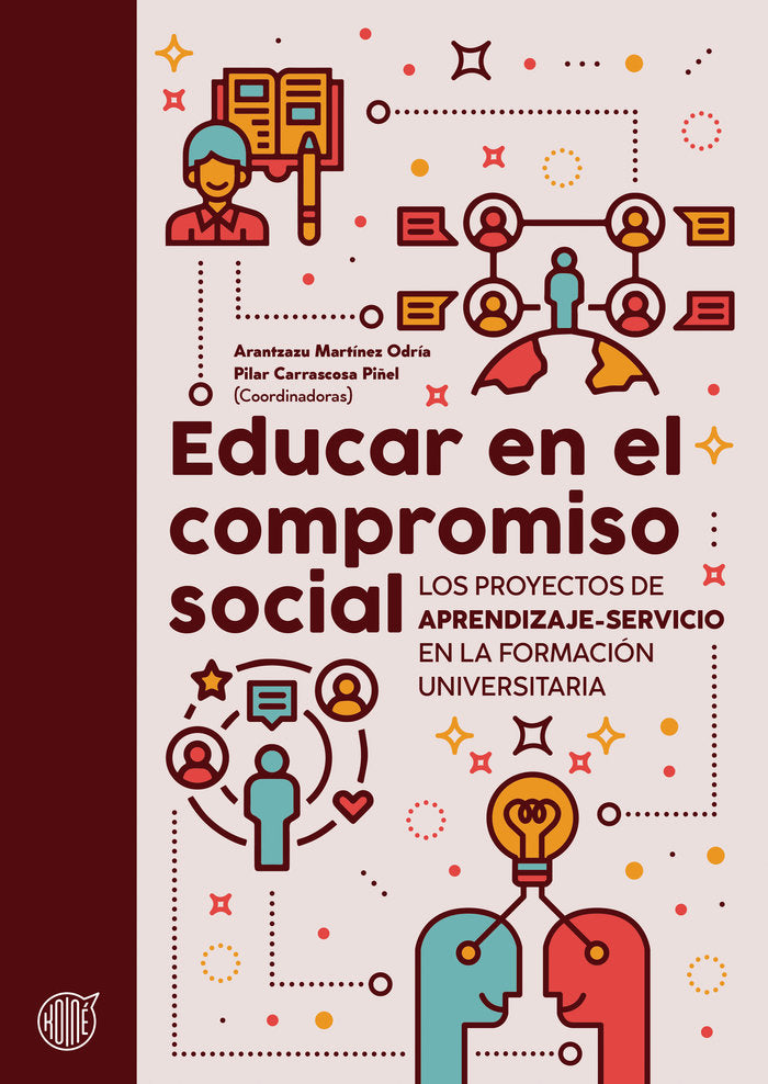 Educar en el compromiso social, de Martínez Odría, Arantzazu | portada del libro
