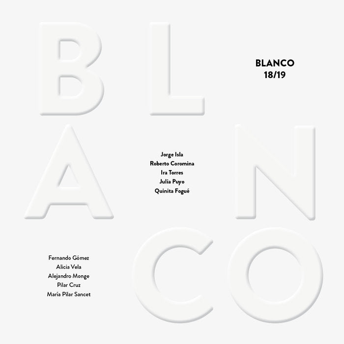 Blanco 18/19, de Gómez, Fernando | portada del libro