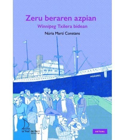 ZERU BERAREN AZPIAN, de Martí Constans | portada del libro