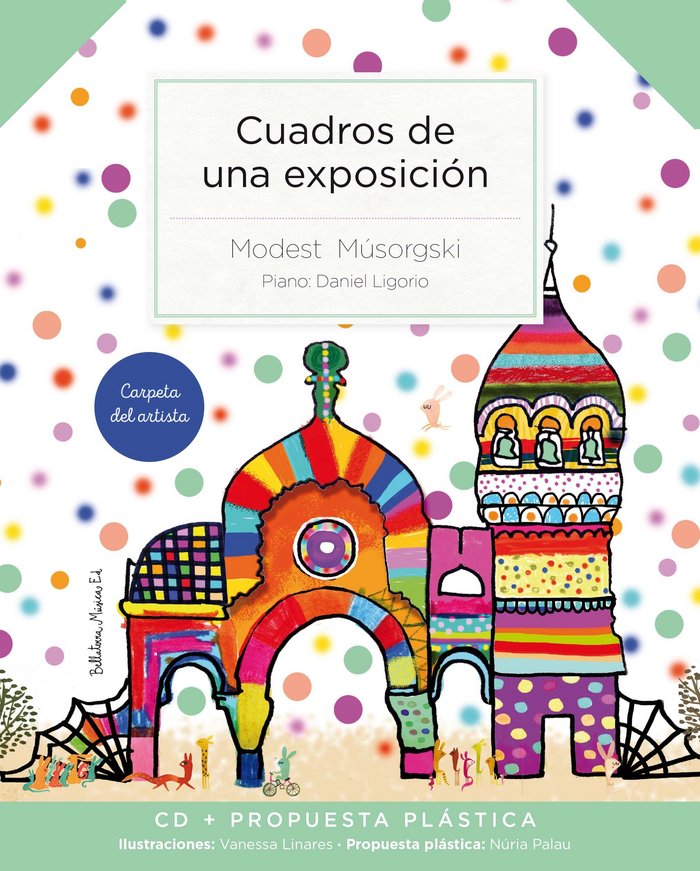 Cuadros de una exposición, de Palau Franco, Núria | portada del libro