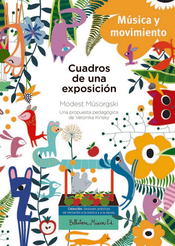 Cuadros de una exposición, de Kinsky | portada del libro