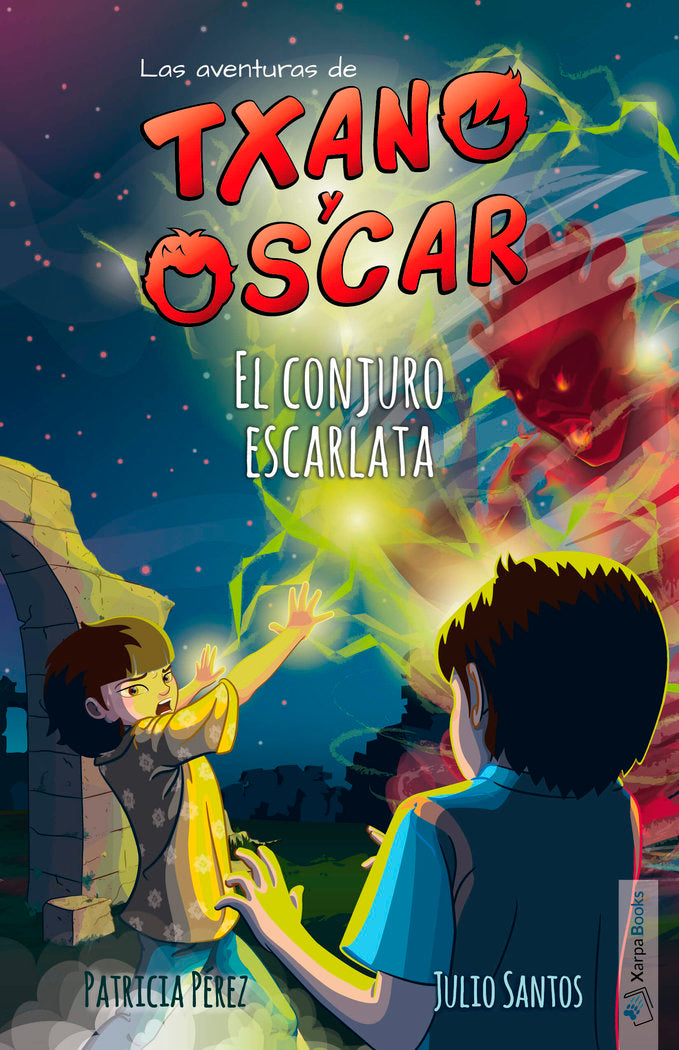 EL CONJURO ESCARLATA, de SANTOS GARCIA, JULIO | portada del libro