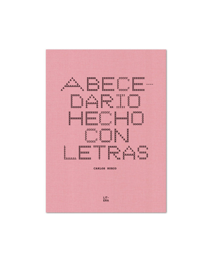 Abecedario hecho con letras, de Rubio Canet, Carlos | portada del libro
