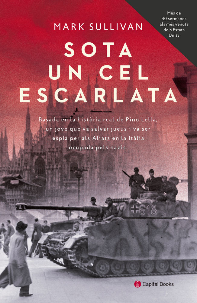 Sota un cel escarlata, de Sullivan, Mark | portada del libro