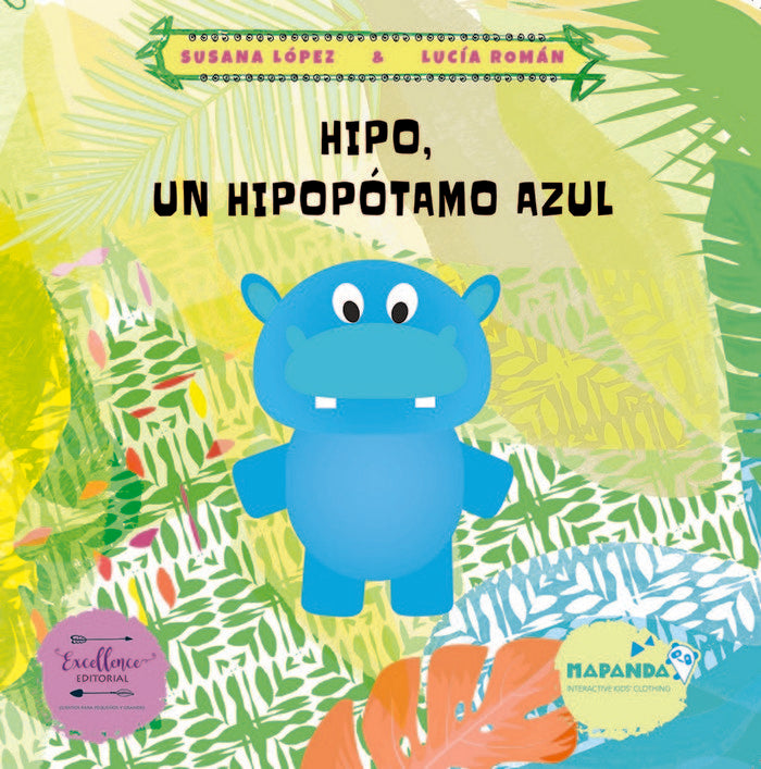 Hipo, un hipopótamo azul, de López Fernández, Susana | portada del libro