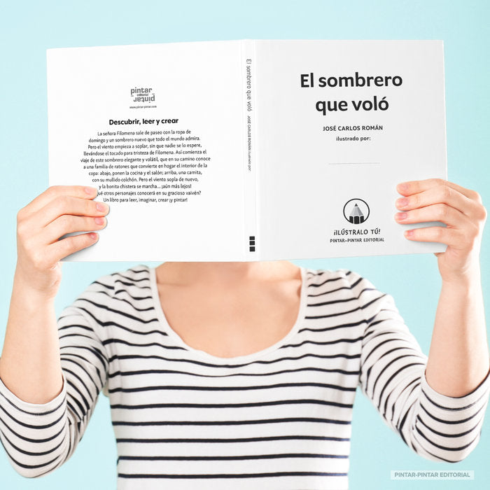 ILUSTRADO TU EL SOMBRERO QUE VOLO, de Carlos Román, José | portada del libro