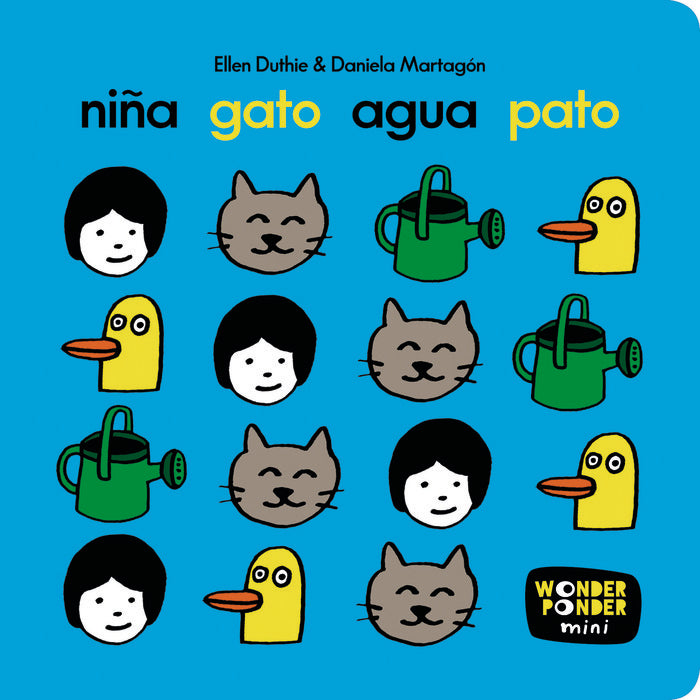 NIÑA GATO AGUA PATO, de ELLEN DUTHIE | portada del libro