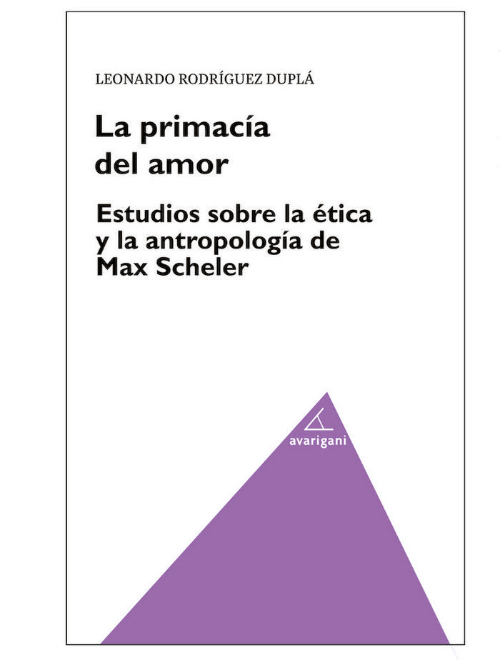 La primacia del amor, de Rodriguez Duplá, Leonardo | portada del libro