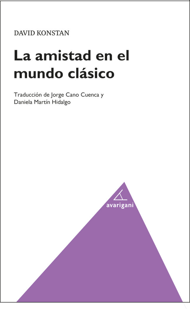 La amistad en el mundo clásico, de Konstan, David | portada del libro