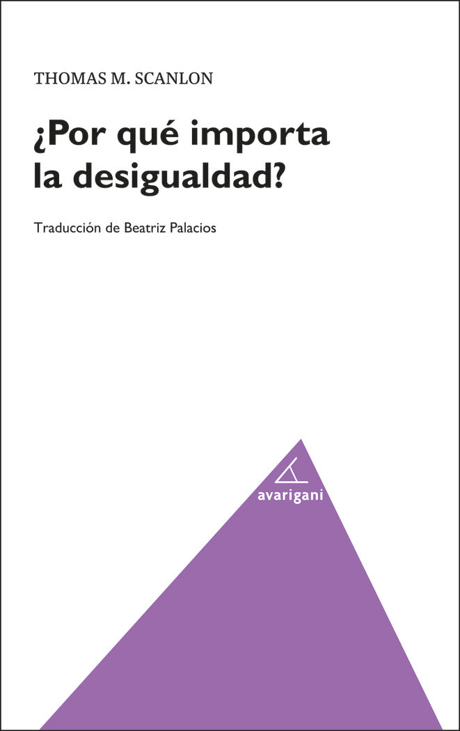 ¿Por qué importa la desigualdad?, de Scanlon, Thomas | portada del libro