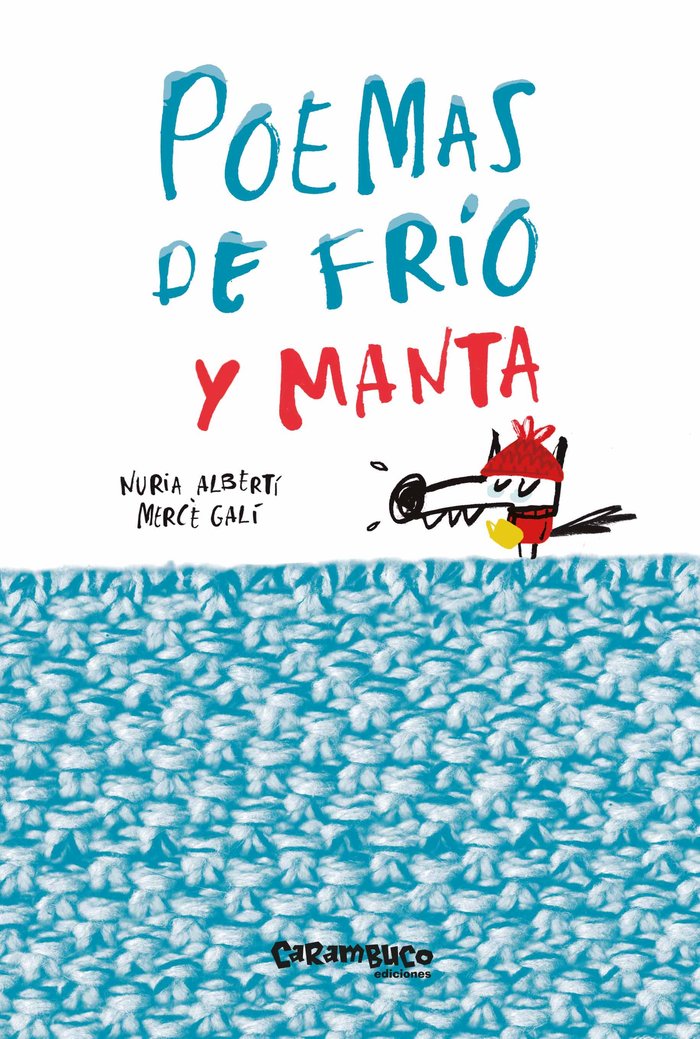 Poemas de frío y manta, de Albertí Martínez de Velasco, Núria | portada del libro