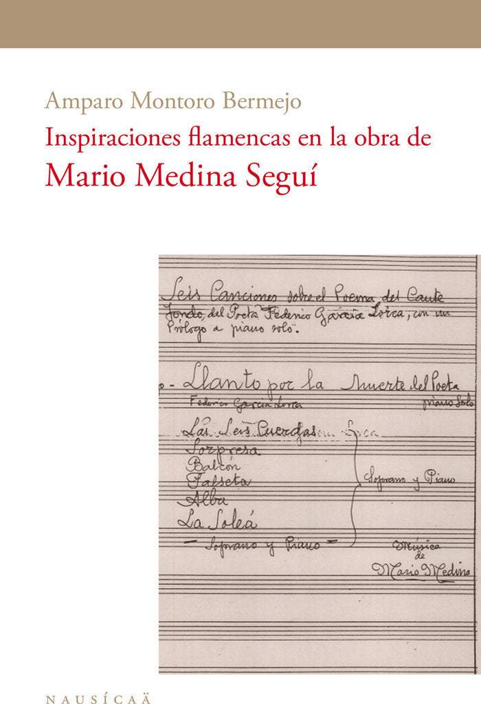 Inspiraciones flamencas en la obra de Mario Medina Segu¡, de MONTORO BERMEJO,AMPARO | portada del libro