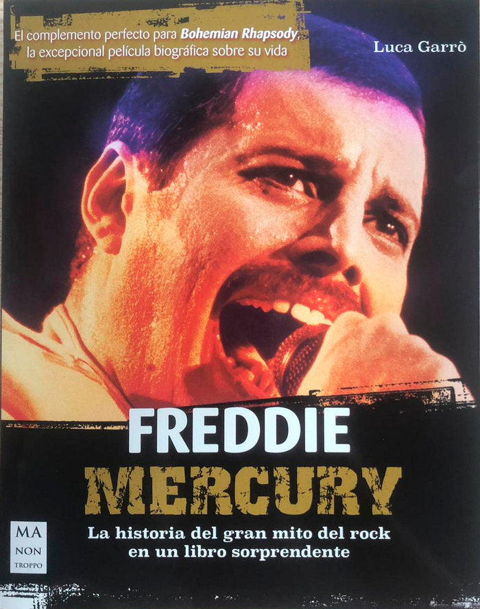 FREDDIE MERCURY, de Garrò | portada del libro