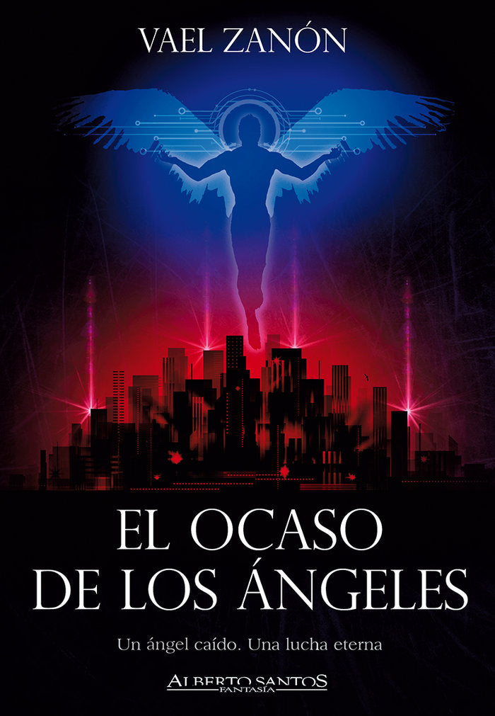 El ocaso de los ángeles, de Grao Zahonero | portada del libro