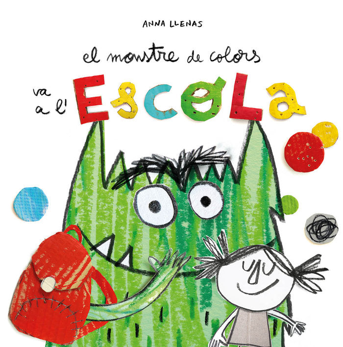 El Monstre de Colors va a l'escola, de Llenas Serra, Anna | portada del libro