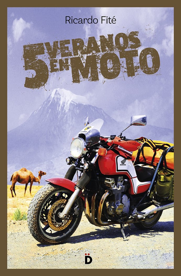 Cinco veranos en moto, de Fité González, Ricardo | portada del libro