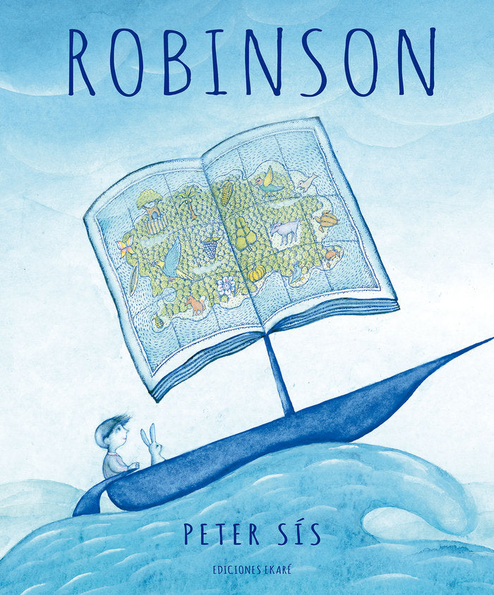 Robinson, de Peter Sis | portada del libro