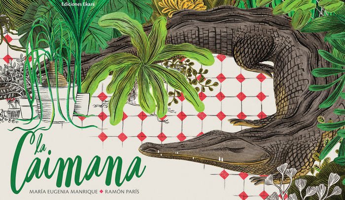 La caimana, de María Eugenia Manrique | portada del libro