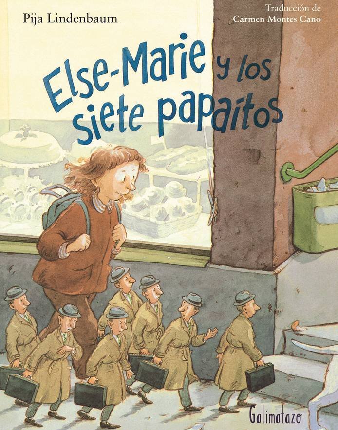Else-Marie y los siete papaítos, de Lindenbaum, Pija | portada del libro