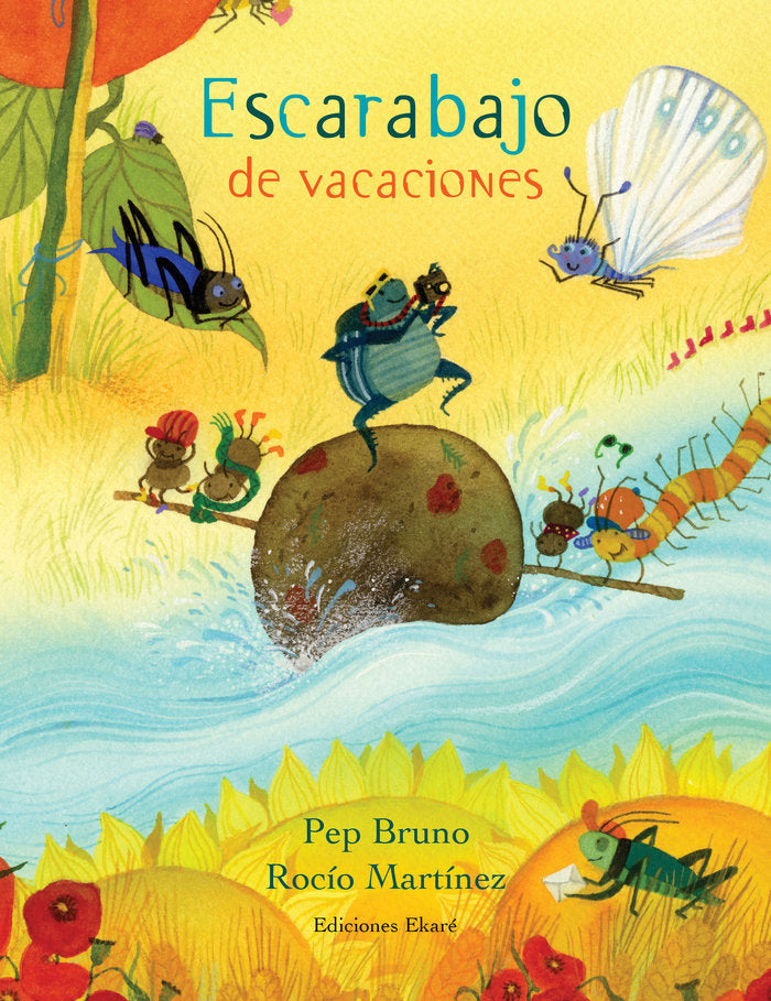 Escarabajo de vacaciones, de Pep Bruno Galán | portada del libro