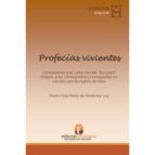 Profecias vivientes, de OLGA MARIA DEL REDENTOR | portada del libro