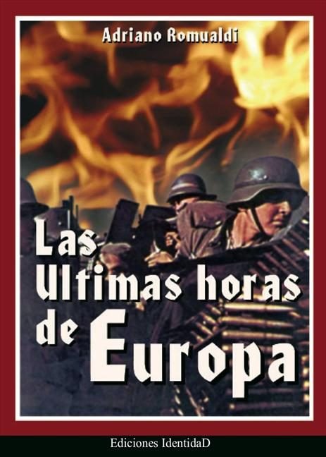 Las últimas horas de Europa, de Romualdi | portada del libro